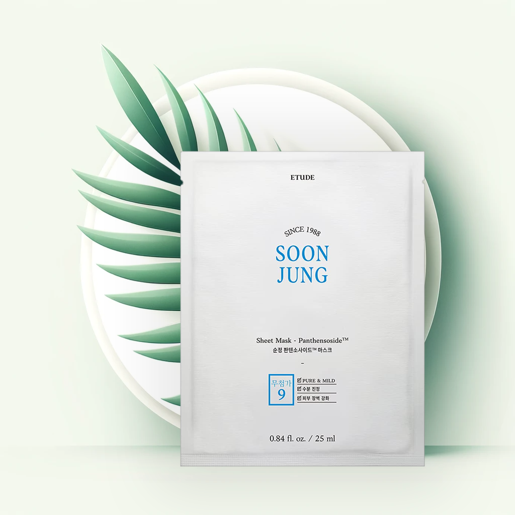 Etude House | Soon Jung Panthesoside Sheet Mask | 25 ml