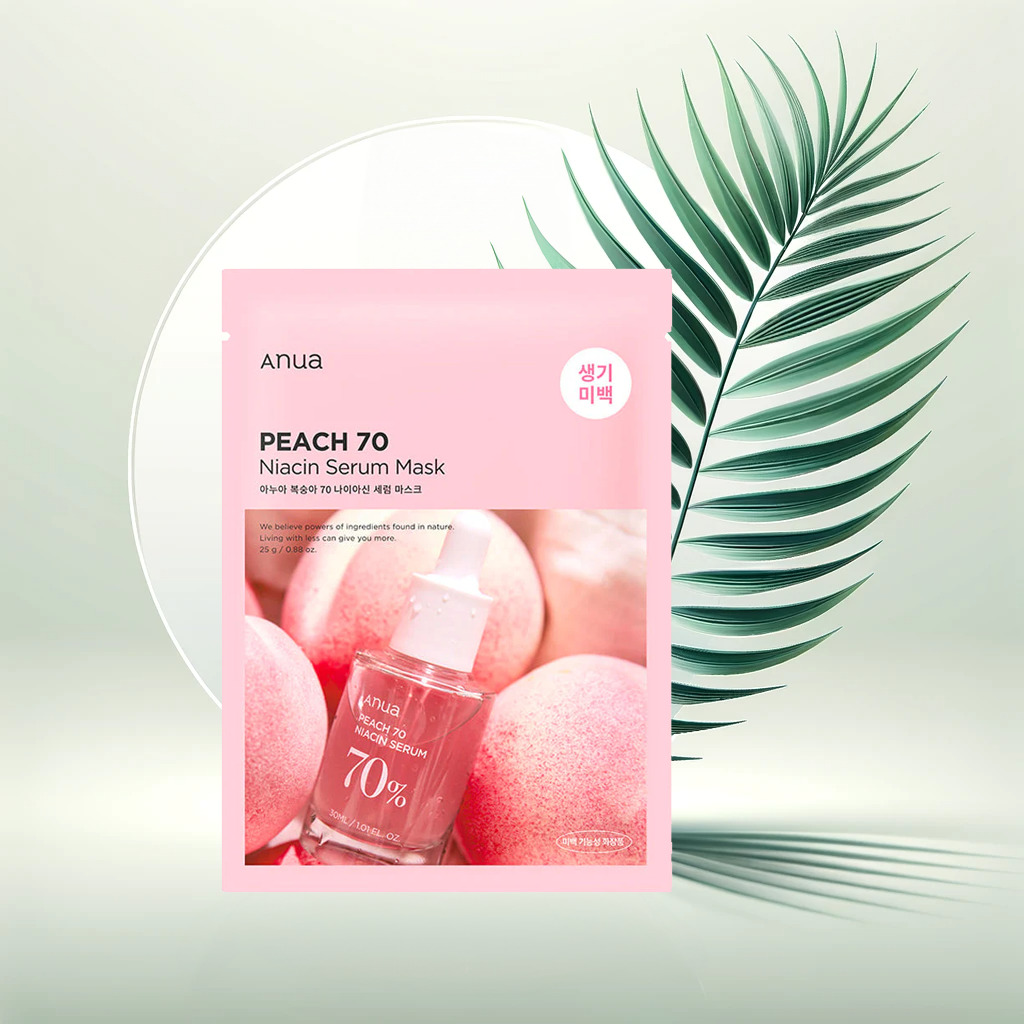 Anua | Peach 70 Niacin Serum Mask | 25 ml