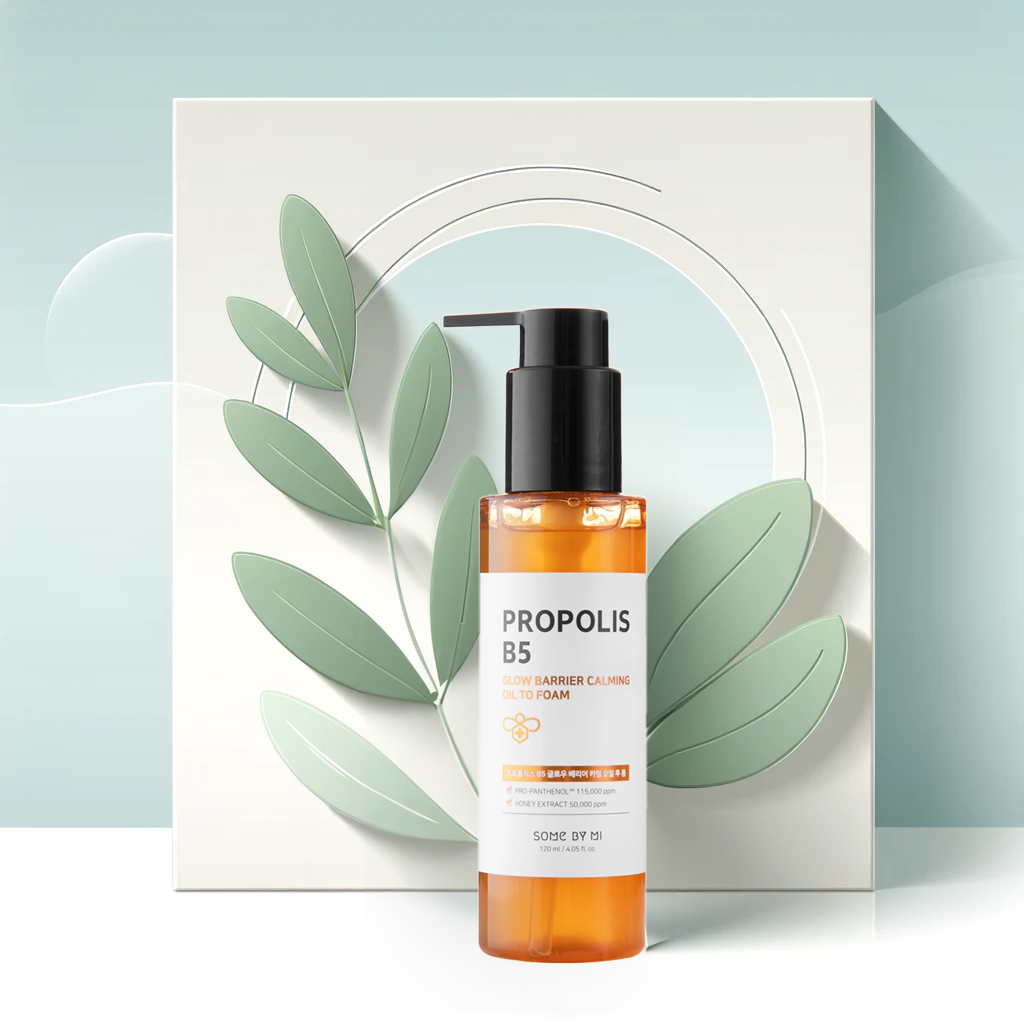 Some By Mi | Propolis Glow Barrier Calming Oil To Foam | 120 ml